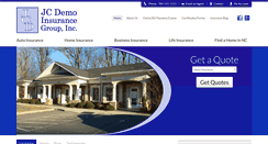 Desktop Screenshot of jcdemoinsurance.com